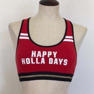 Victoria's Secret PINK Happy Holla Days Sports Bra